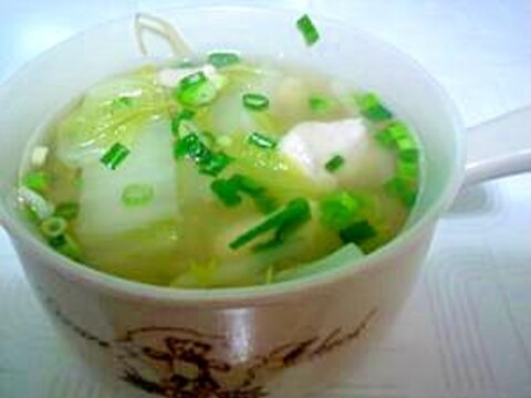 夏にもいける、さっぱりベトナム風スープ